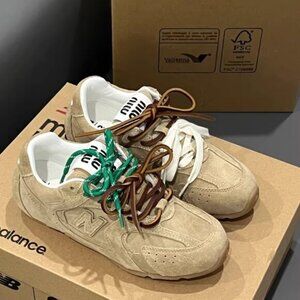 New Balance X Miu Miu 530 Suede Sneakers
